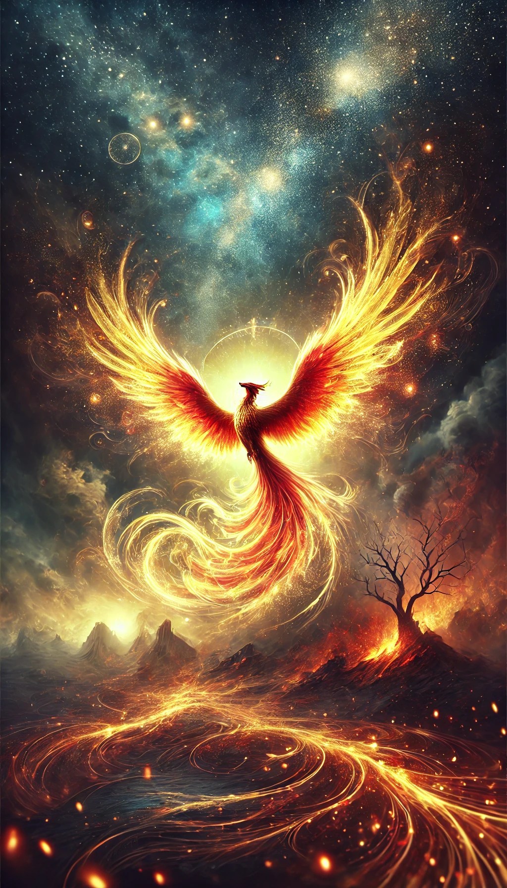 Küllerinden Doğan Anka&nbsp;Kuşu